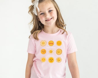 Here comes the sun kids tshirt, toddler shirt, baby shirt, cute toddler shirt