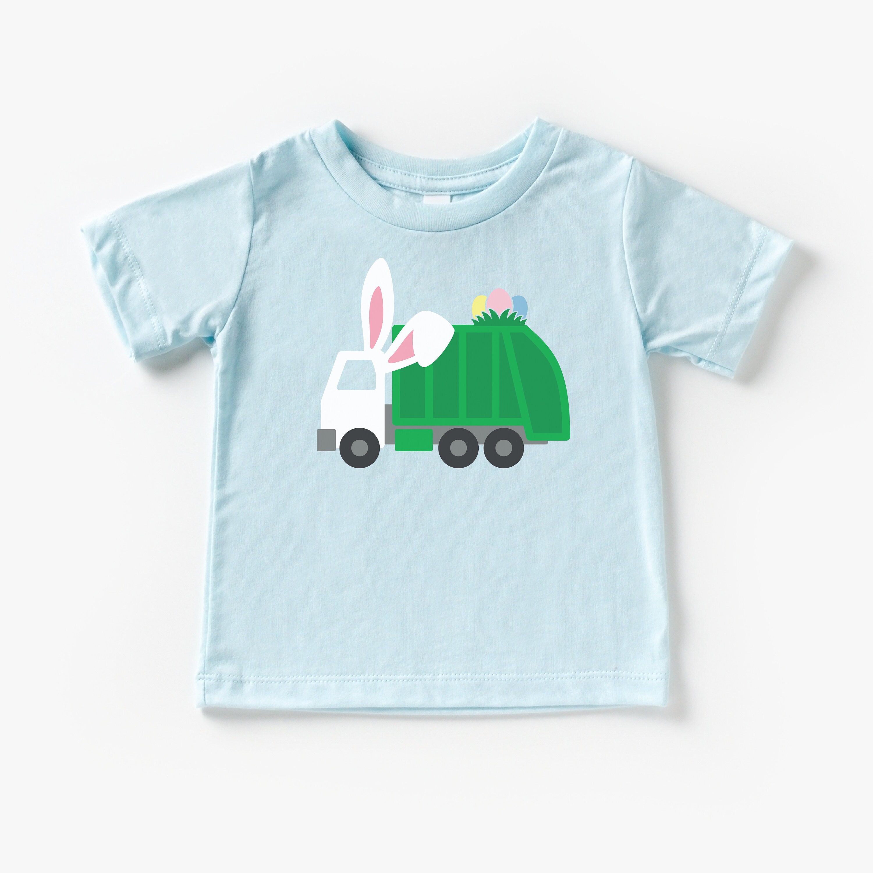 Easter Bunny Garbage Truck Trash Day Trucks Toddler Garbage Etsy