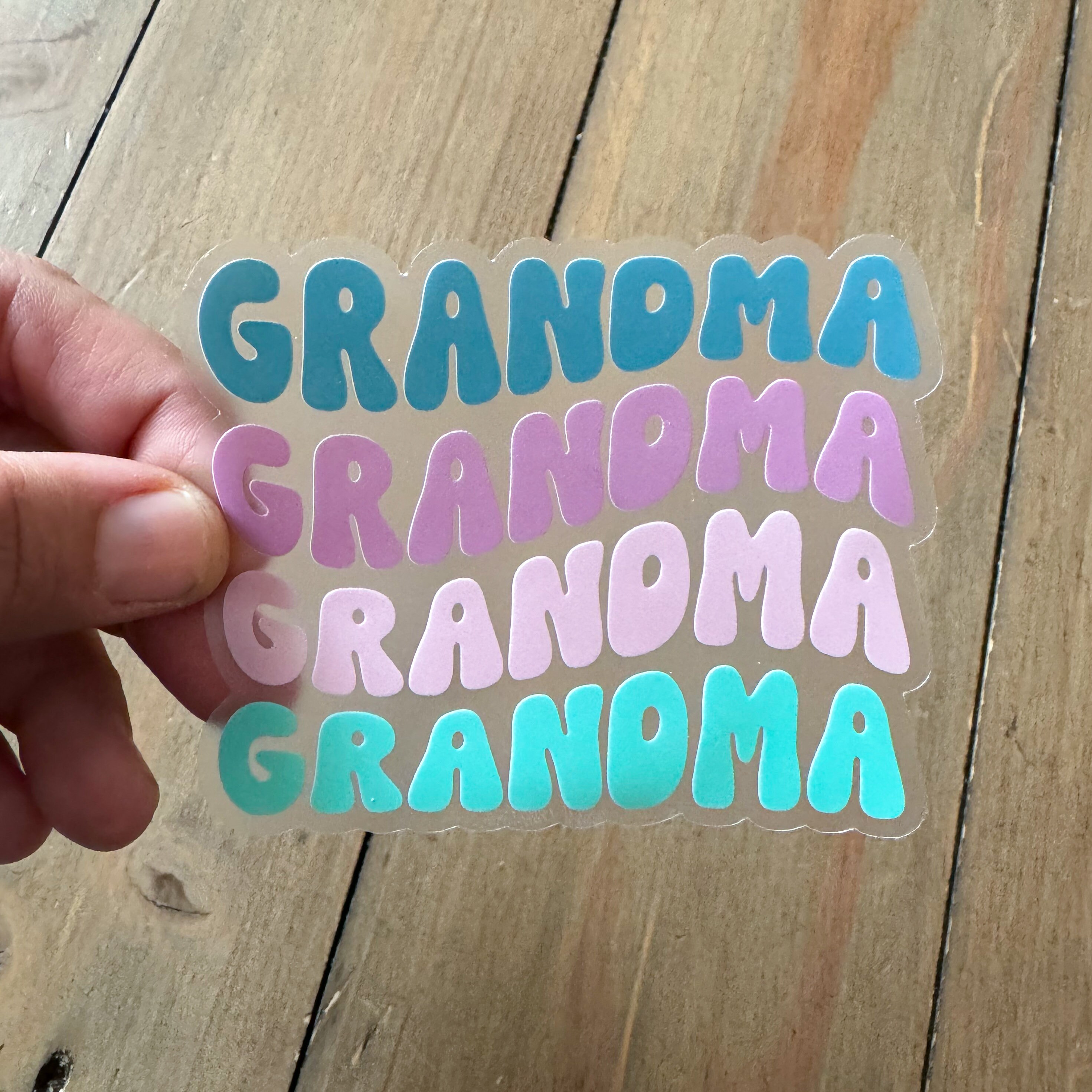 Grandma Weatherproof Stickers Bundle - Etsy