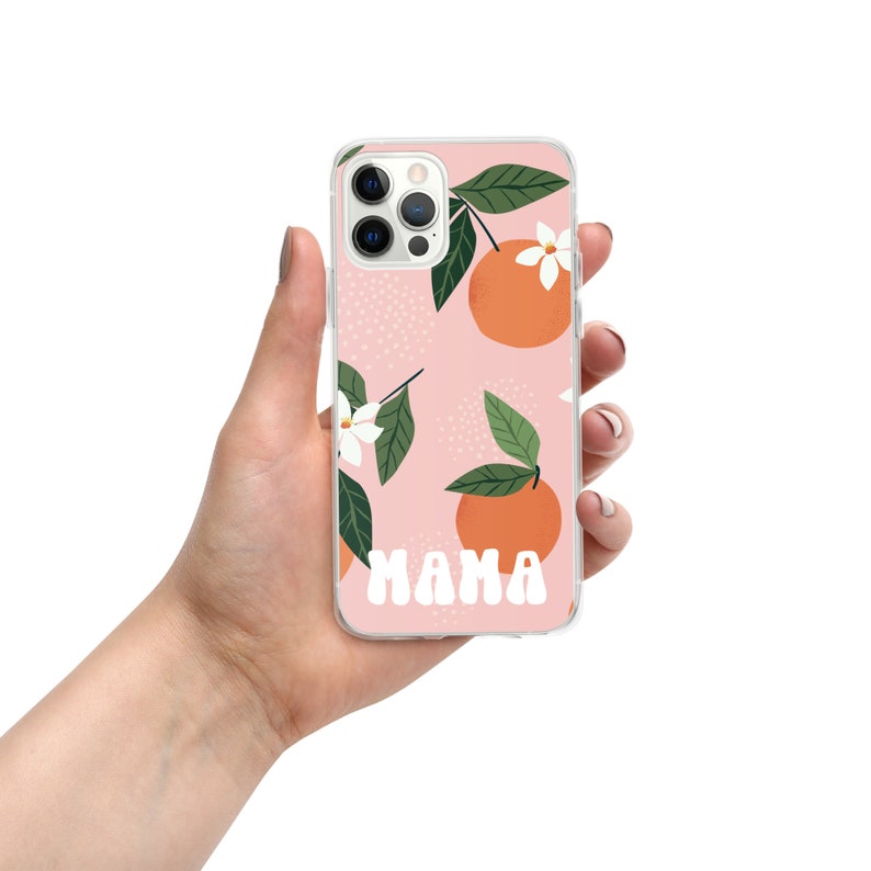 Summer Peaches Mama Phone Case for iPhone - Multiple Sizes
