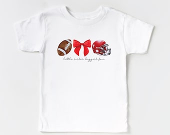 Camiseta de fútbol de la Hermanita: Diseño de casco con lazo femenino