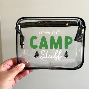 Personalized Camp Bag, Camp Stuff, Summer Camp, Sunscreen, Bug Spray Bag, Sleepaway Camp, Custom, snacks, essential bag