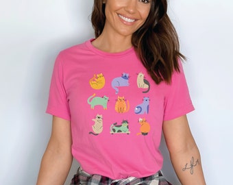 Cat Person T-Shirt: Soft Cotton Unisex Tee, Cat Lover Gift