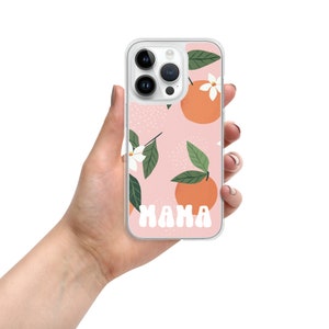 Summer Peaches Mama Phone Case for iPhone - Multiple Sizes