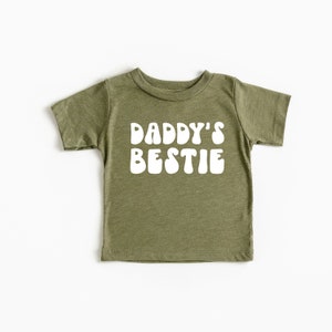 Celebrate the Special Bond - &#39;Daddy&#39;s Bestie&#39; T-Shirt for Kids, Perfect Father&#39;s Day Gift