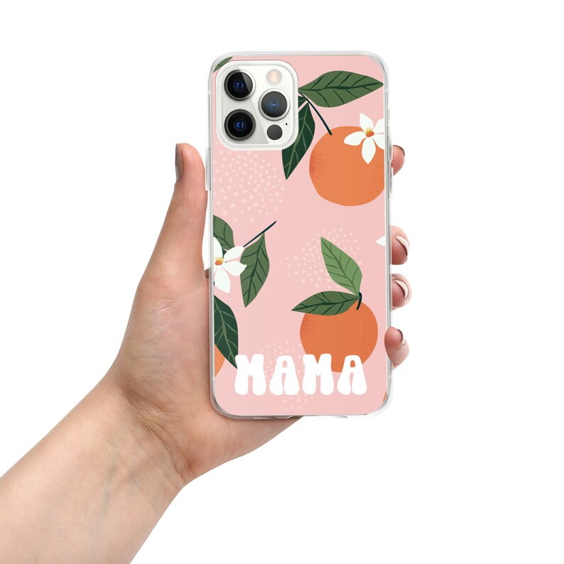 Summer Peaches Mama Phone Case for iPhone - Multiple Sizes