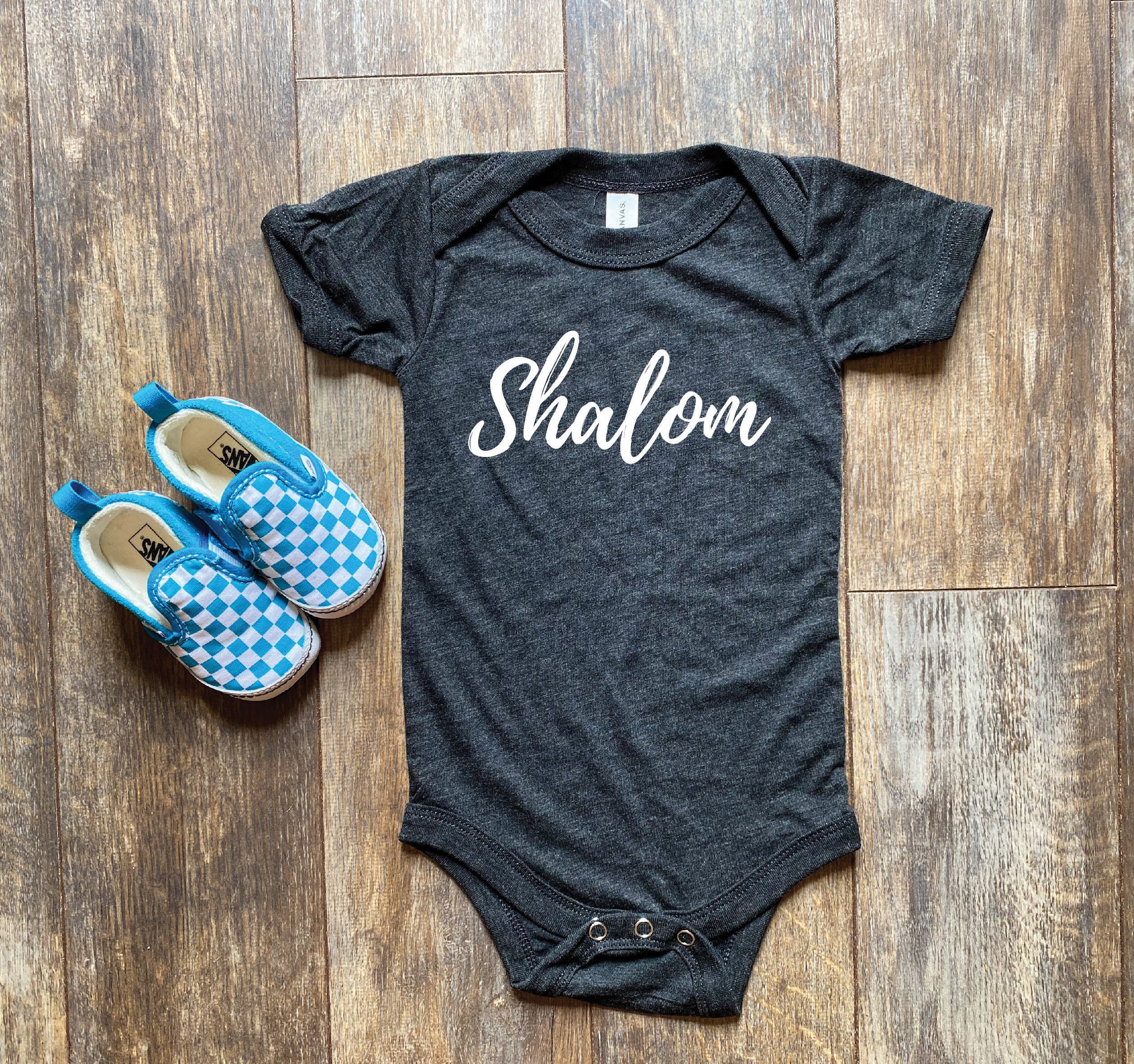 Shalom Baby Shirt/bodysuit [jewish Shirt, Happy Hanukkah