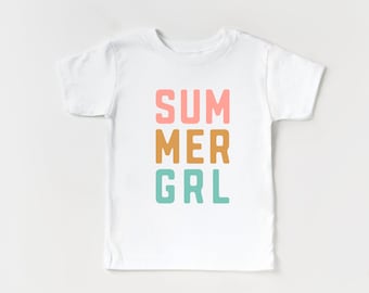 Summer Girl T-Shirt: Baby & Toddler Beach Vibes