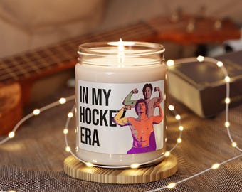 In My Hockey Era Candle | BookTok Candle | Hockey Romance Gift | Cozy Reading Candle | Romance Reader Gift | Aesthetic Bookish Decor