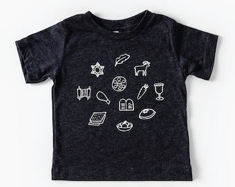 Passover shirt for kids, toddler passover, baby passover , Pesach, Seder, Cute Passover, Jewish Holiday, simple passover, first passover
