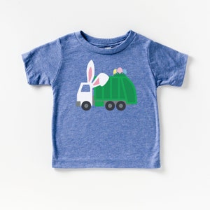 Trash Truck Easter Bunny T-Shirt - Baby, Toddler, Youth Sizes