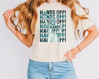 Hands off Protest Women's Boxy Tee
