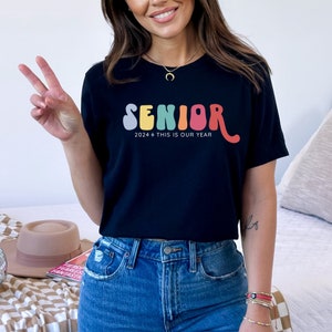 Senior 2024 T-Shirt: Trendy Class of 2024 Pride