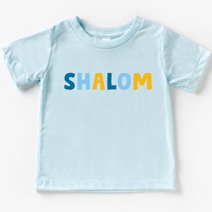 Shalom Toddler Tshirt [Jewish Shirt, Happy Hanukkah,Jewish Gift, Hanukkah Gift,Gift for her, Gift for him,Gift idea]