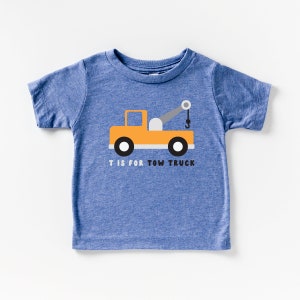 Tow Truck Toddler/Baby/Kid Tshirt, vehicles, driving, toddler birthday shirt