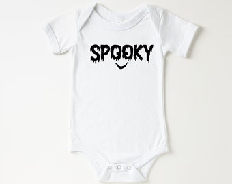 Spooky Baby Halloween Bodysuit: First Halloween Outfit