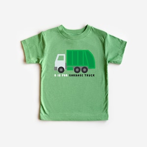 G is for Garbage Truck Tshirt, trash day, trucks, toddler garbage truck, garbage truck birthday party, trash truck, boys birthday, toddler