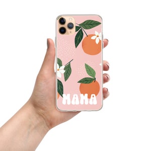 Summer Peaches Mama Phone Case for iPhone - Multiple Sizes