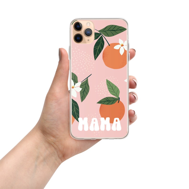Summer Peaches Mama Phone Case for iPhone - Multiple Sizes