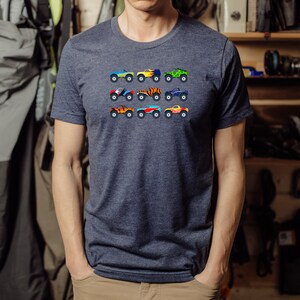 Monster truck t-shirt, family matching