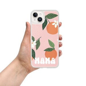 Summer Peaches Mama Phone Case for iPhone - Multiple Sizes