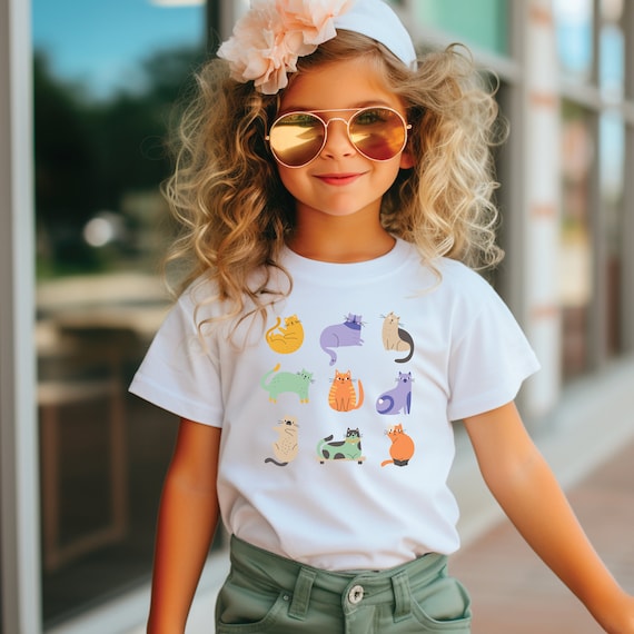 Cat Person Kids T-Shirt: Soft Cotton Tee for Cat Lovers