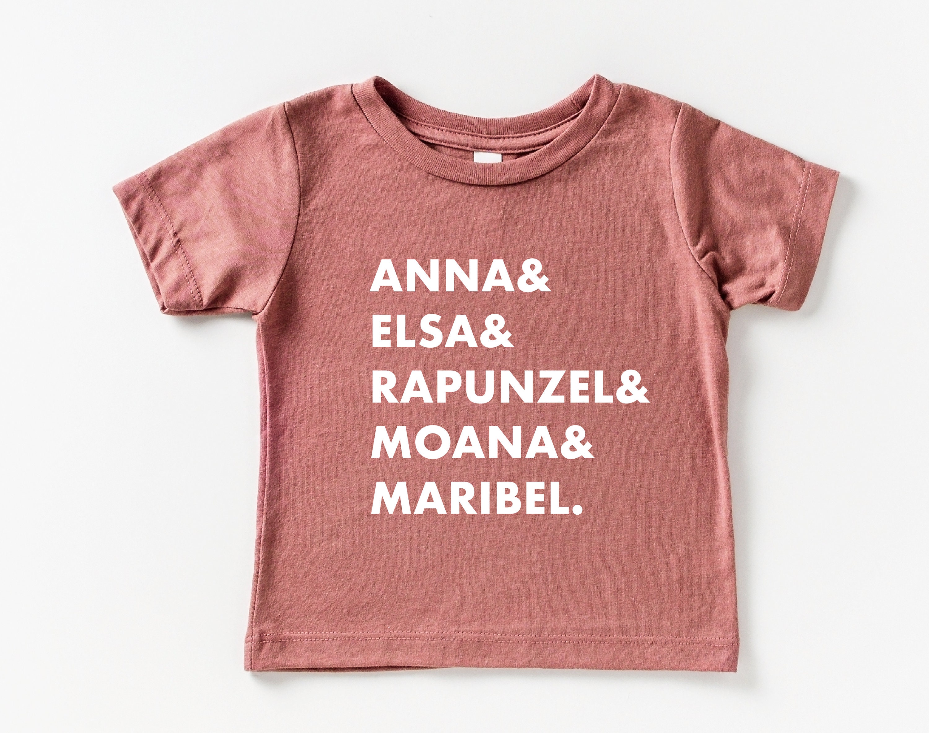 Custom Names List shirt, Cute Baby/Toddler name Tshirt, Baby gift, baby shirt, christmas gift, personalized shirt, ampersand