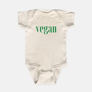 Vegan-  Baby Onesie