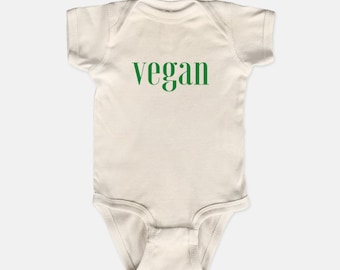 Vegan-  Baby Onesie