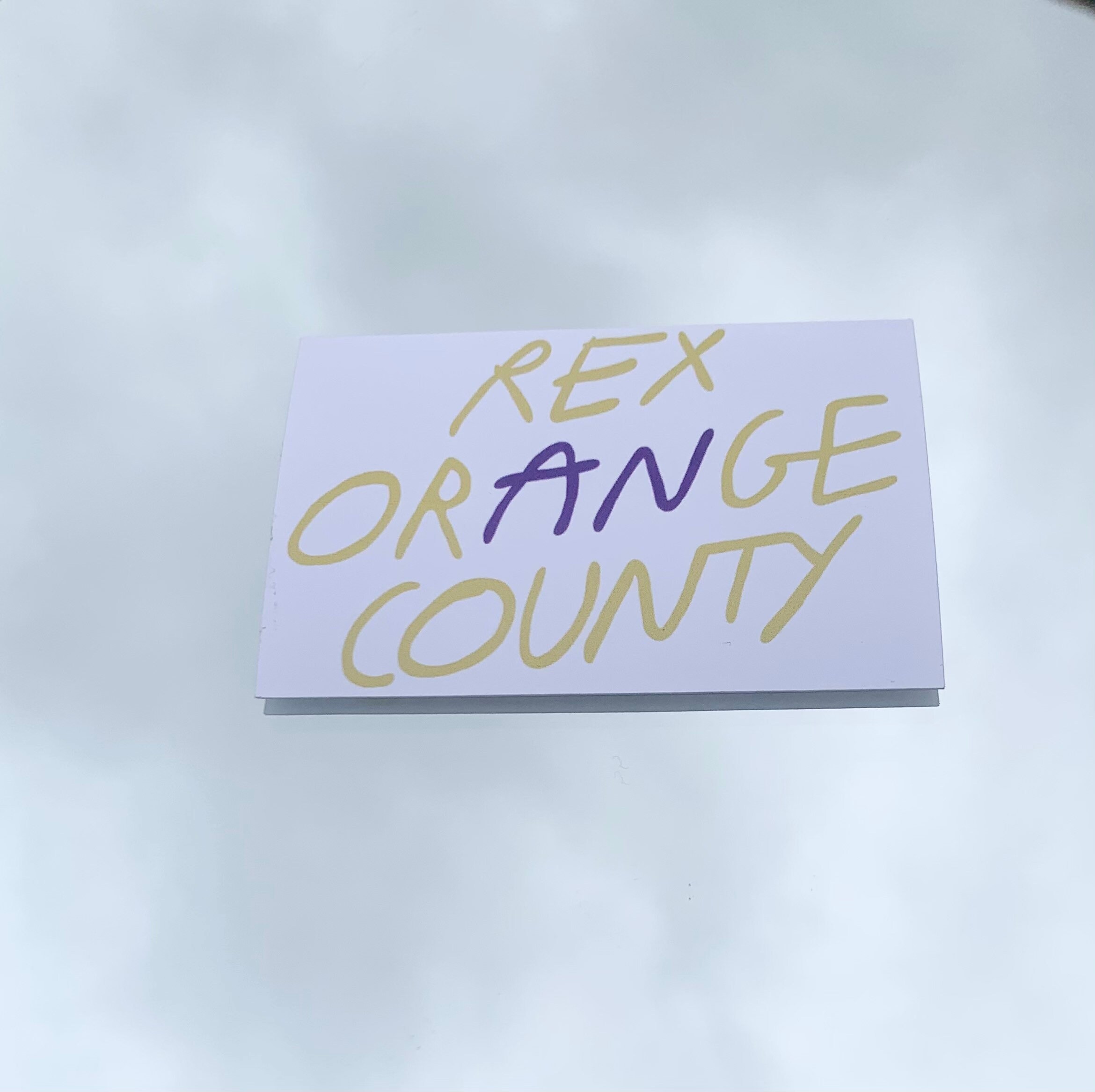 Rex Orange County WATERPROOF Stickers | Etsy