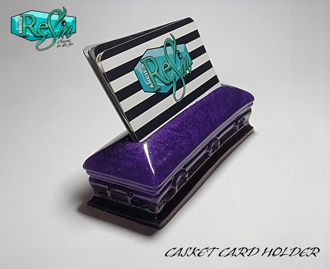 Casket Business Card Holder - Etsy