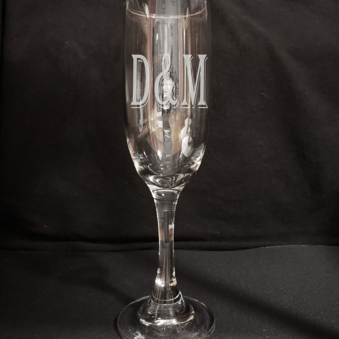 Custom Champagne Glass Etsy