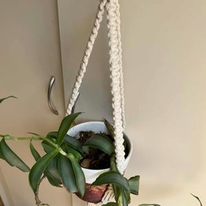 Handmade Double Plant Hanger I Boho Decor I Gift for Gardeners I Plant Lover