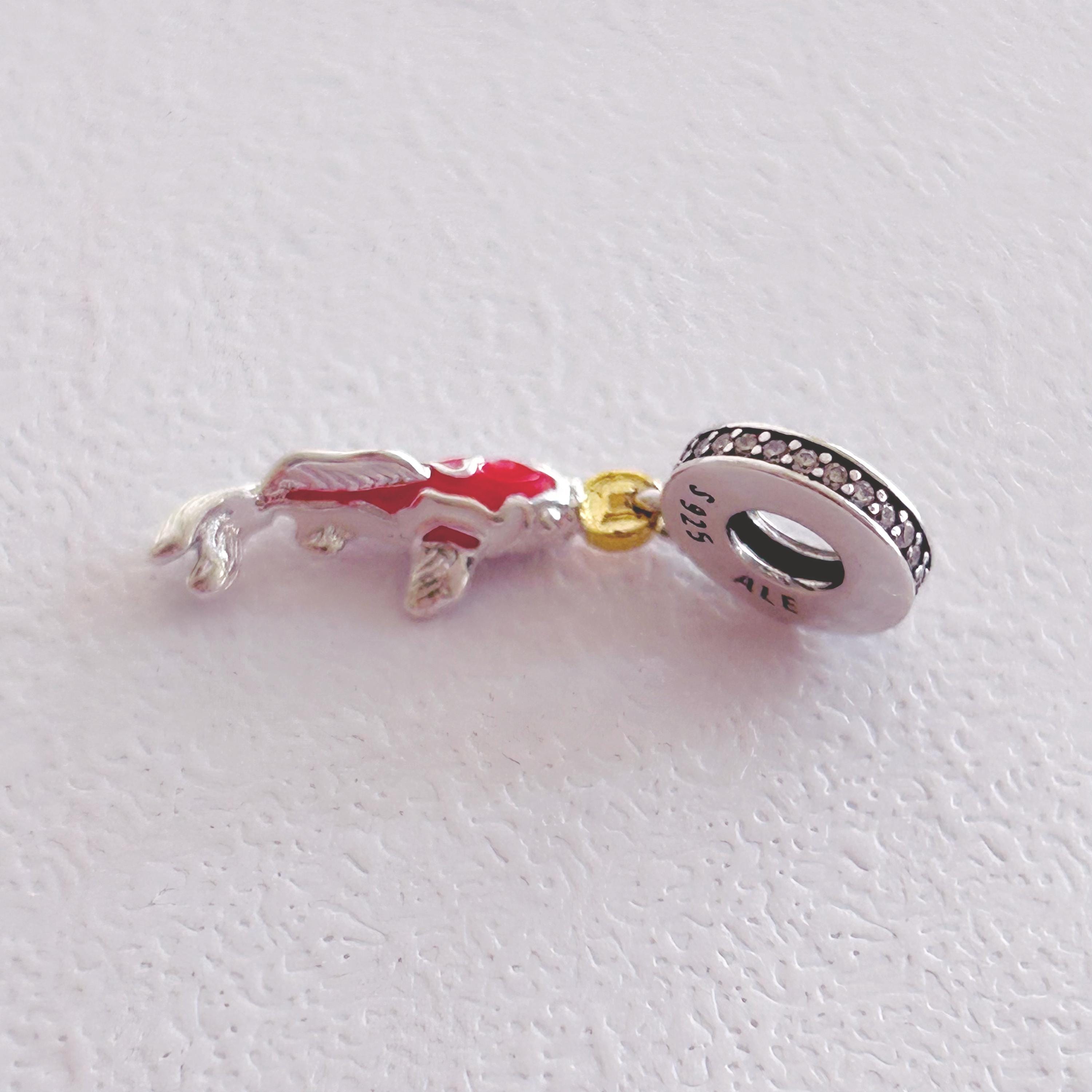 パンドラ Good Fortune Carp Fish Dangle Charm Amazon.com: Pandora Good Fortune Carp Dangle Charm