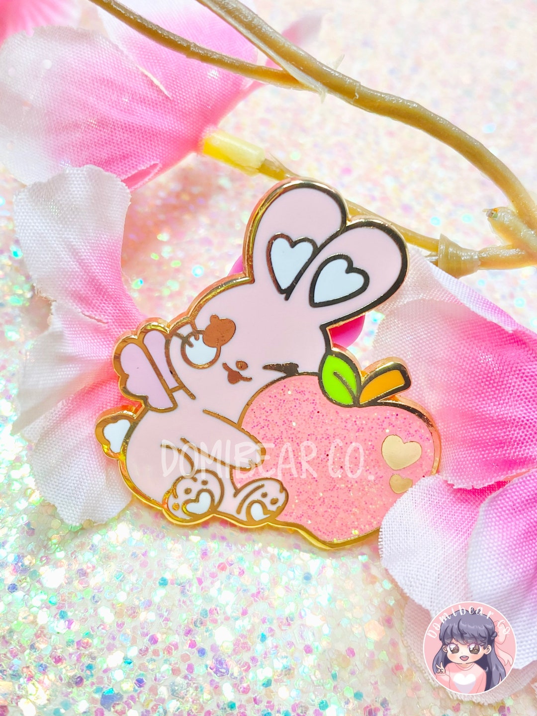 Bunbun the Bunny 2” Hard Enamel Pin - Etsy
