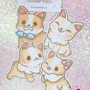 Corgi Babies Sticker Pack (Set of 4)