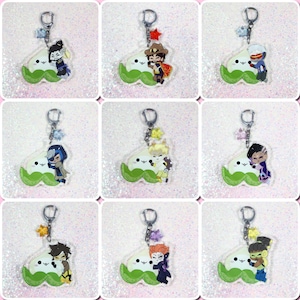 Heroes and Pachi 2.5” Keychain (Your Choice)