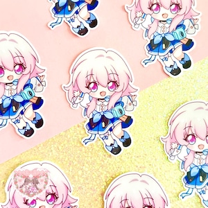 Honkai Star Rail March 7th Chibi 3” Sticker