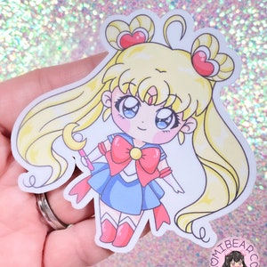 Magical Girl Moon Chibi 3” Sticker