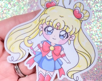 Magical Girl Moon Chibi 3” Sticker
