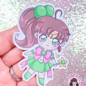 Green Girl Chibi 3” Sticker