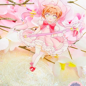Magical Cardcaptor Clear Acrylic Standee, 5 inches tall Figurine/Standee