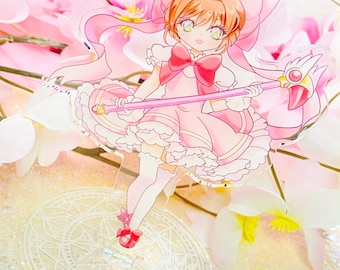 Magical Cardcaptor Clear Acrylic Standee, 5 inches tall Figurine/Standee
