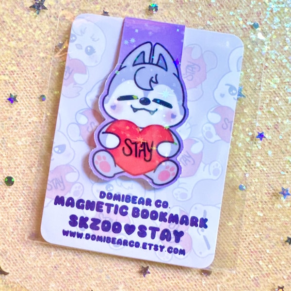 SKZOO Wolf Chan Magnetic Bookmark