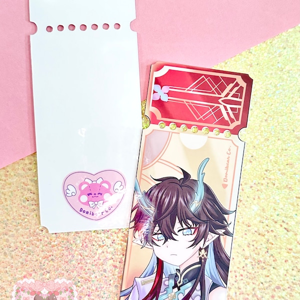 Honkai Star Rail Dan Heng Imbibitor Lunae Special Rail Pass Bookmark