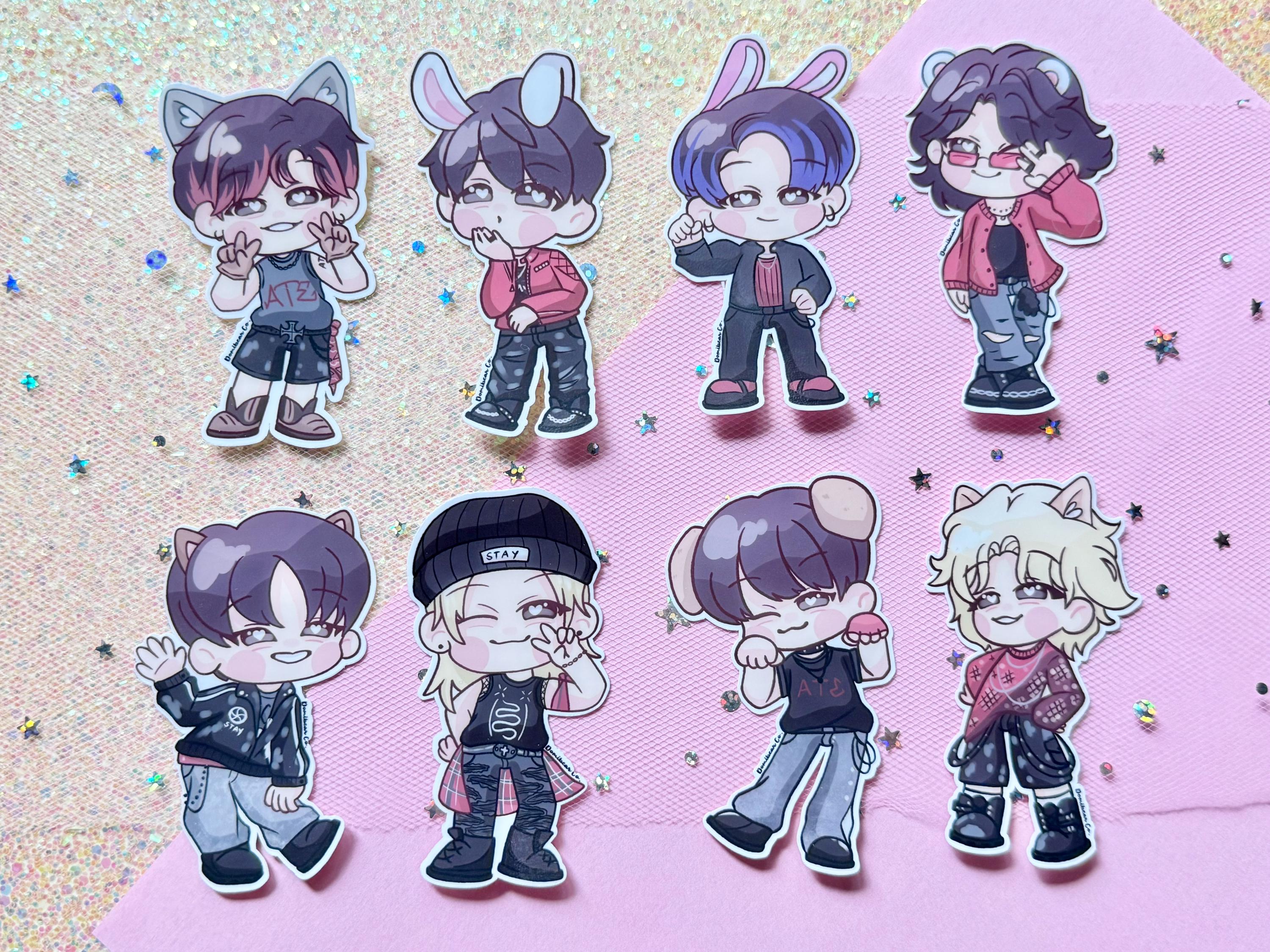 Stray Kids Chk Chk Boom Chibi 3” Stickers - Etsy