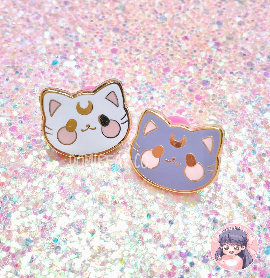 Magic Cat Pin Magical Kitties 2” Hard Enamel Pin SET - Etsy
