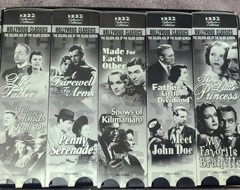 Hollywood classics vhs collector's edition