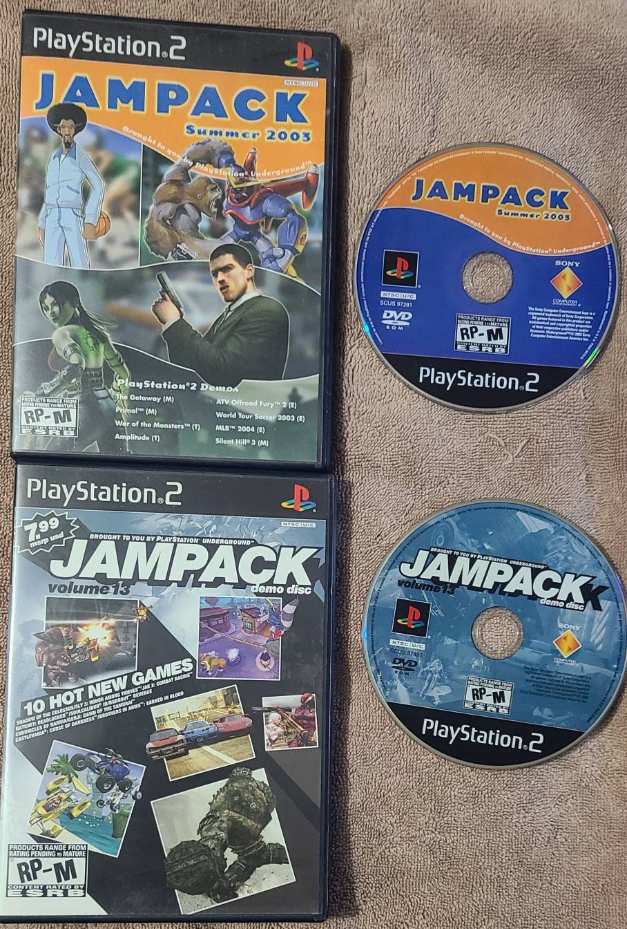 Playstation 2 Jampack Summer 2003 