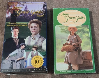 Anne of green gables vhs lot